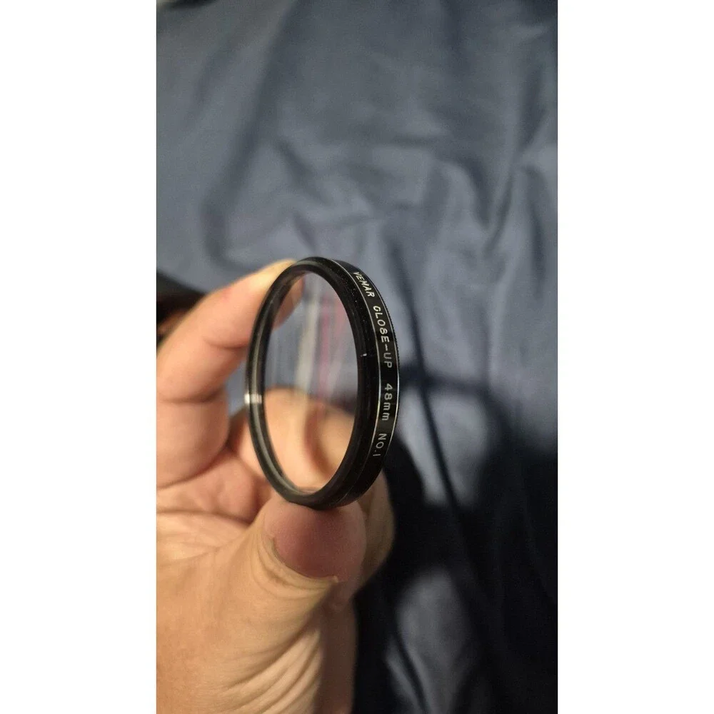 Genuine Japanese Vemar 48mm Close-Up Lens Filter Set +1 +2 +3